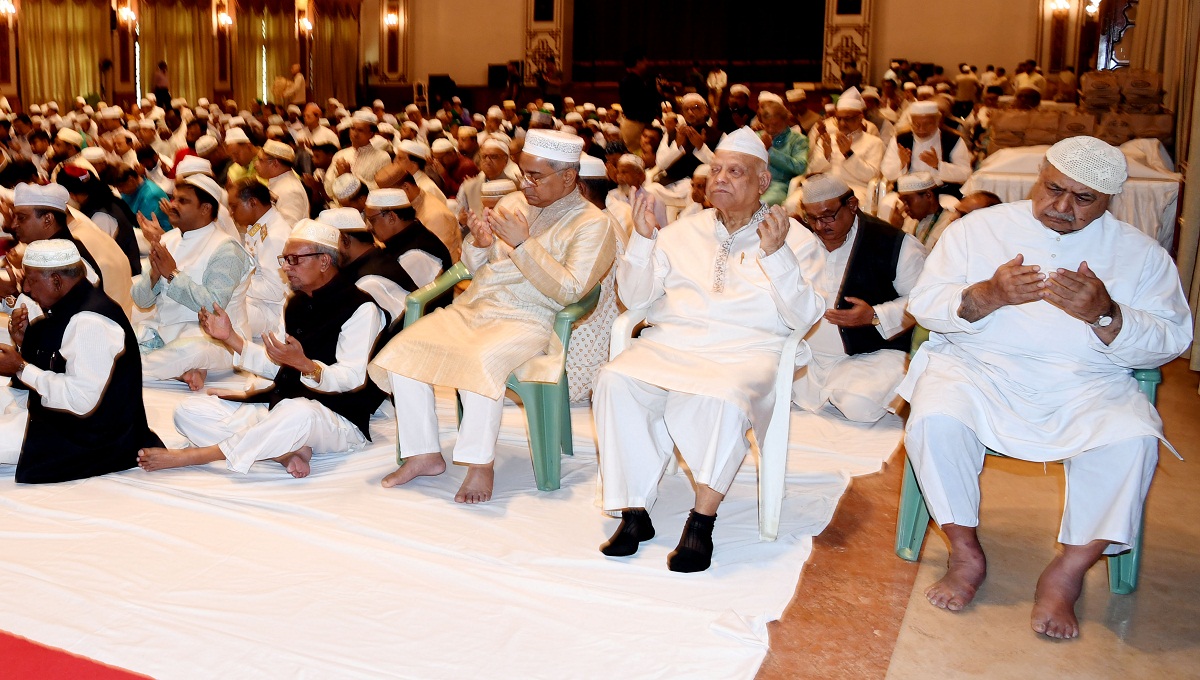 Dr Kamal joins milad mahfil at Bangabhaban 