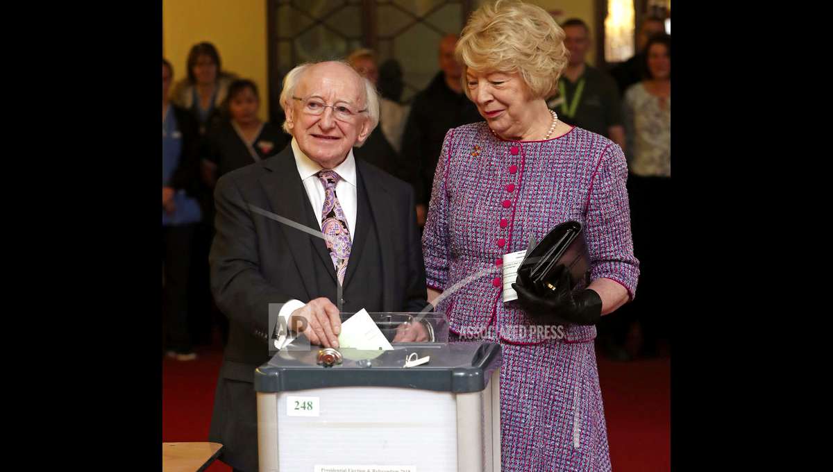 Irish President Michael Higgins wins second term