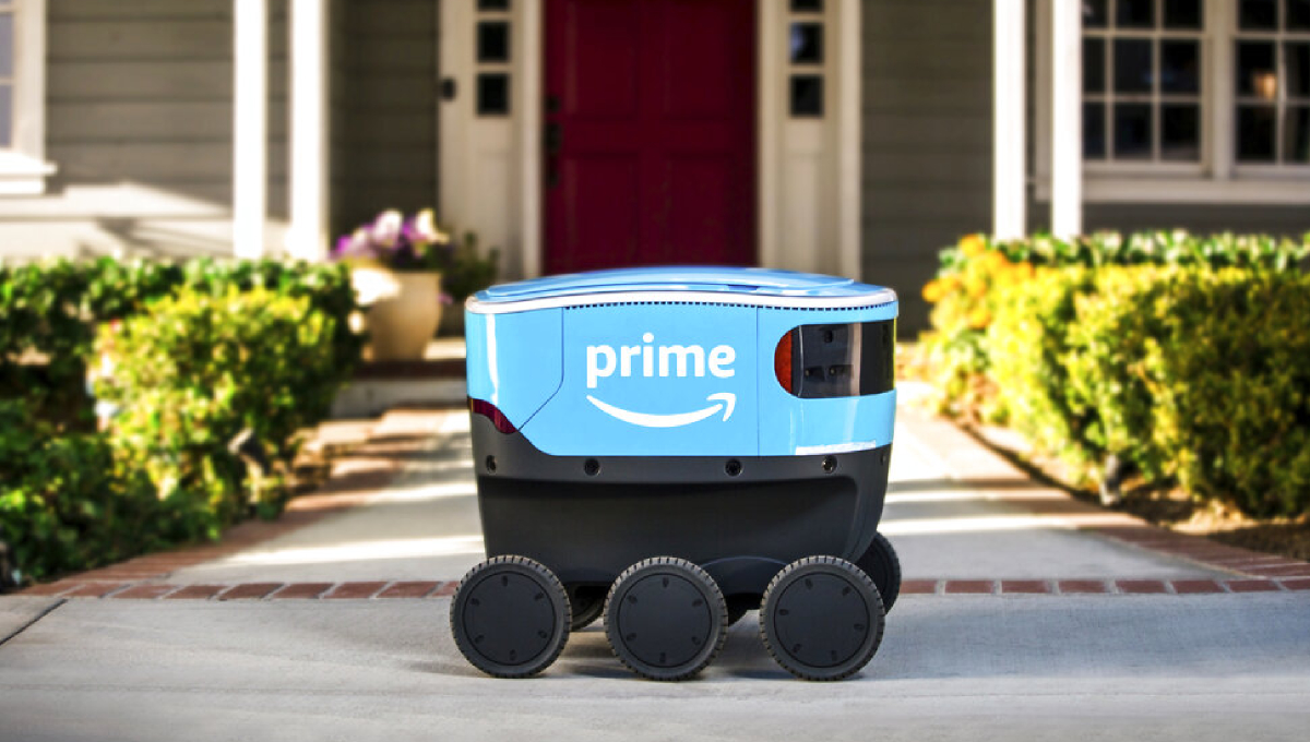 Amazon testing delivery by self-driving robots
