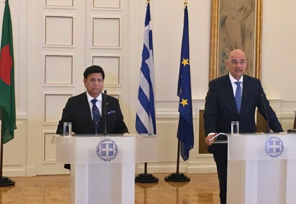 Dhaka, Athens discuss migration, Mediterranean issues