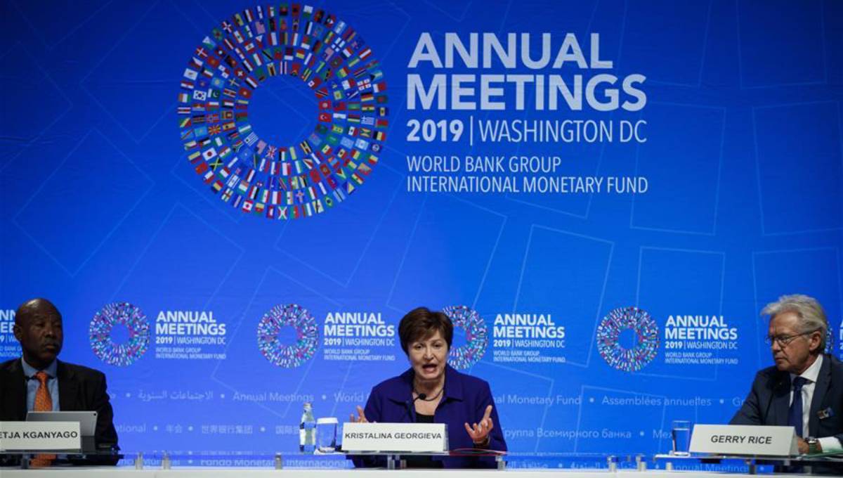International Monetary and Financial Committee urges resolving trade tensions