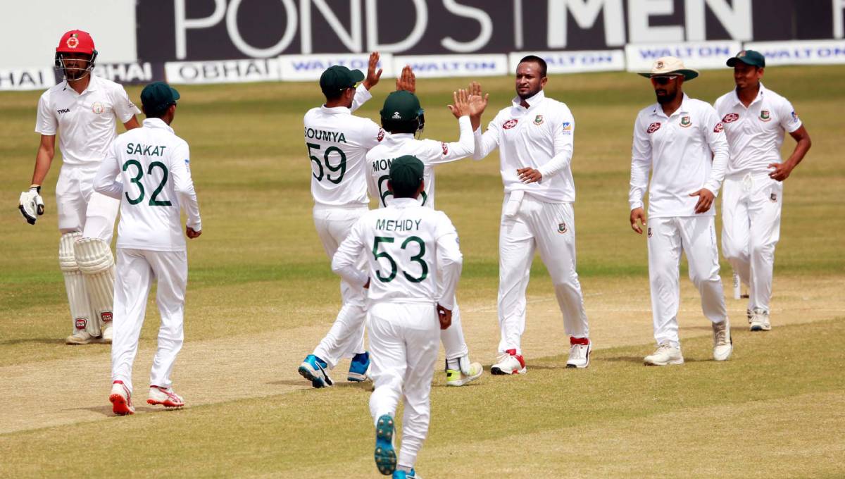 Chattogram Test: Bangladesh tumble for 205 as Afghanistan secure big lead