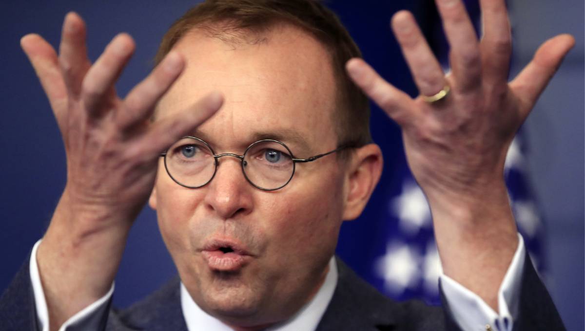 Trump picks budget head Mulvaney to be next chief of staff