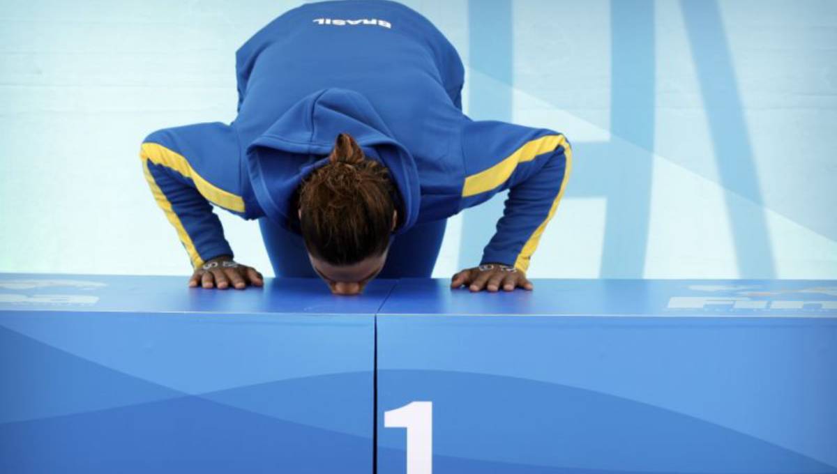 Brazilian Cunha wins women's 5K open water at world titles