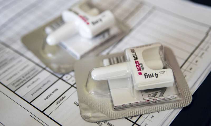 Boom in overdose-reversing drug is tied to fewer drug deaths