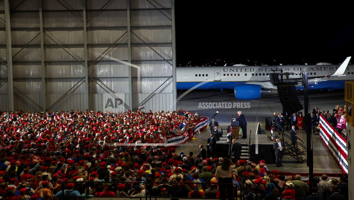 Trump says Democrats would ruin Florida, his second home