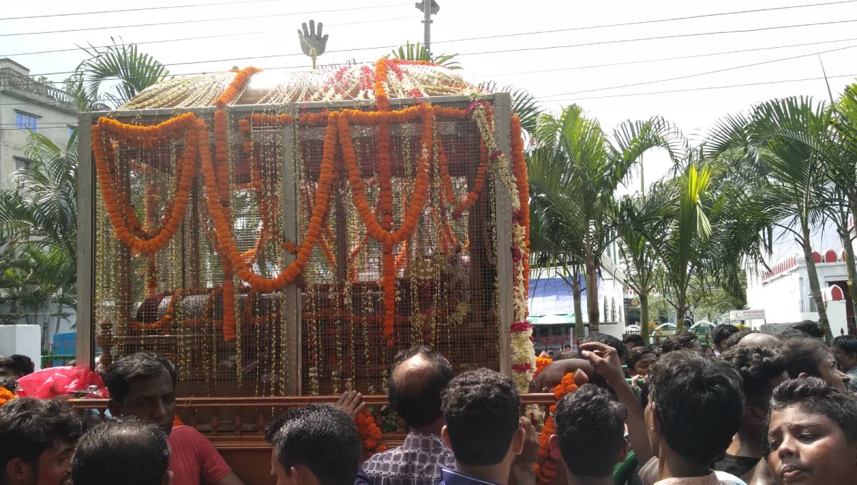 Tajia procession brought out in city