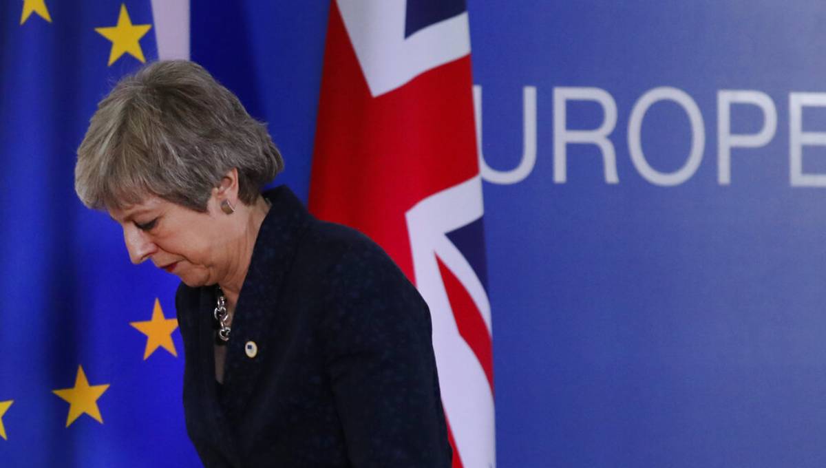 UK PM May faces heavy pressure to step down to save Brexit