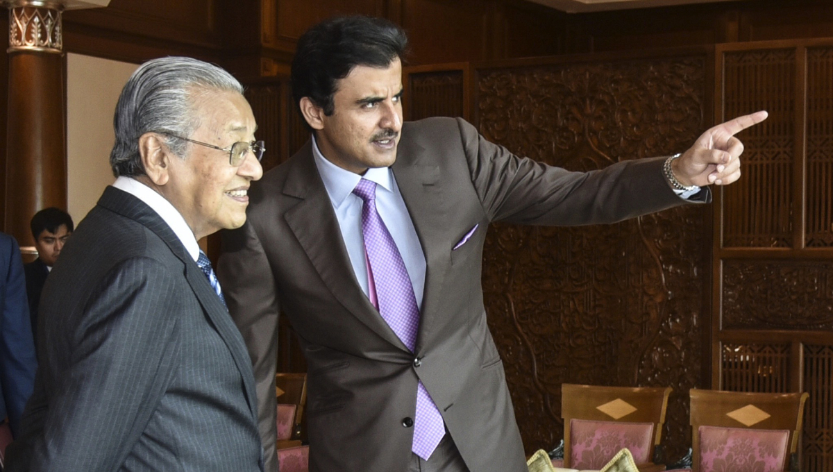 Qatar emir skips Saudi-hosted Gulf summit amid boycott