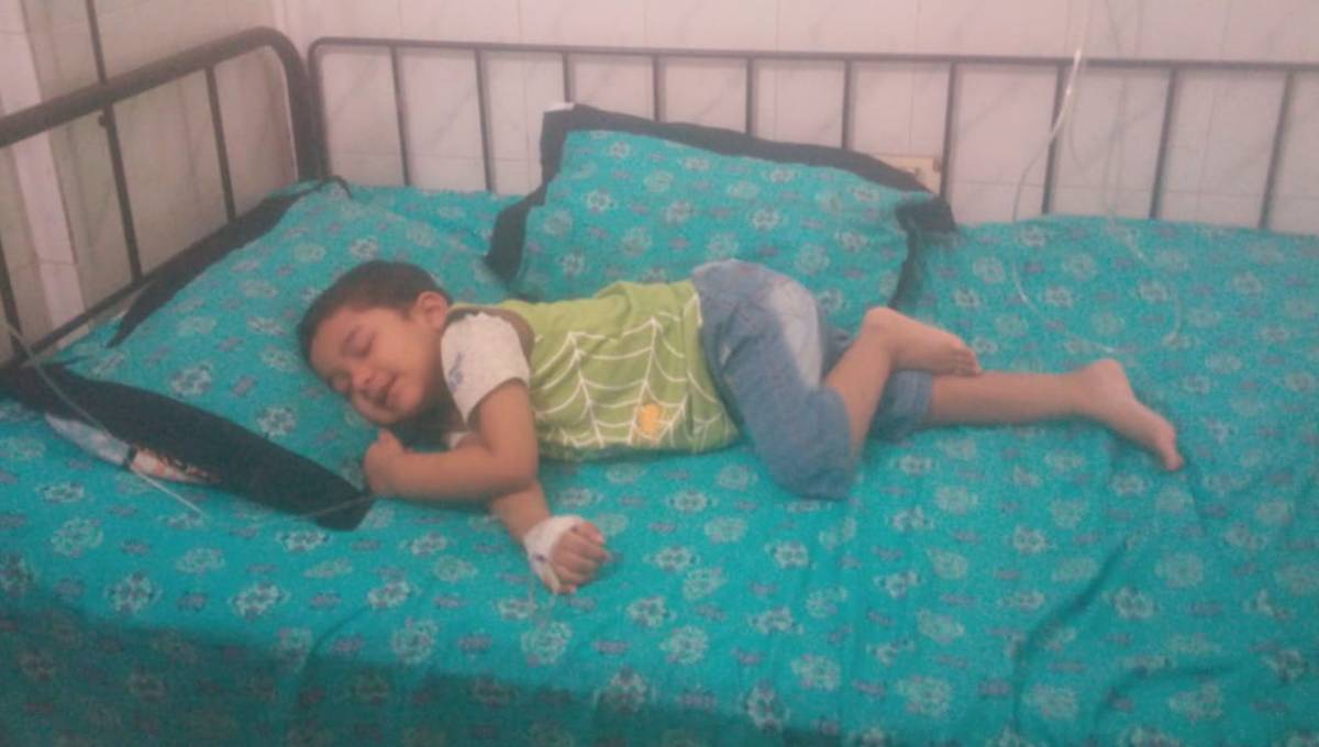 Physician couple in overwhelming stress with two dengue-infected sons