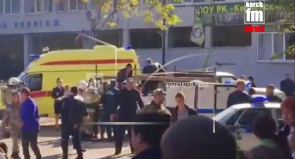 Student gunman killed 17 at Crimea college: Russia