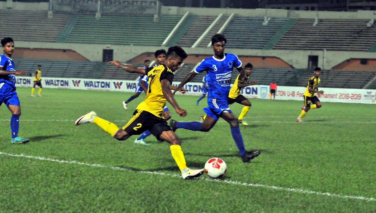 U-18 Football: Saif SC outplay Sheikh Russel KC 3-0 
