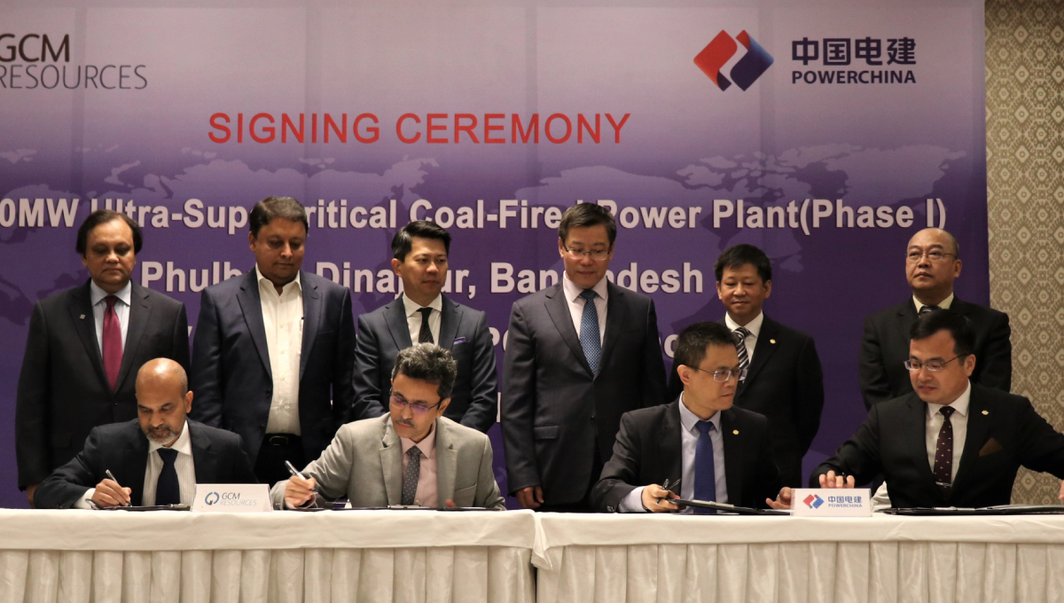 Contracts signed to set up 2,000 MW mine-mouth coal-fired power plant in Dinajpur