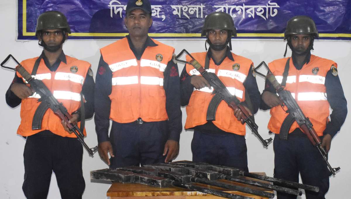 4 firearms recovered in Sundarbans 