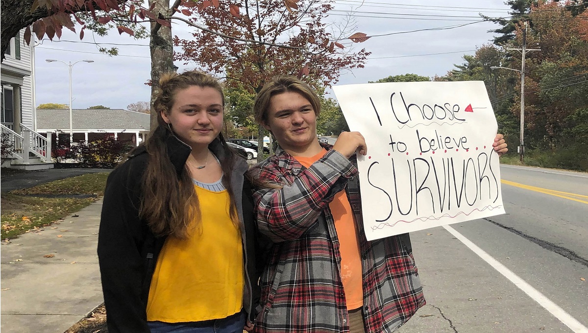 Judge asked to stop student suspension over note about rape