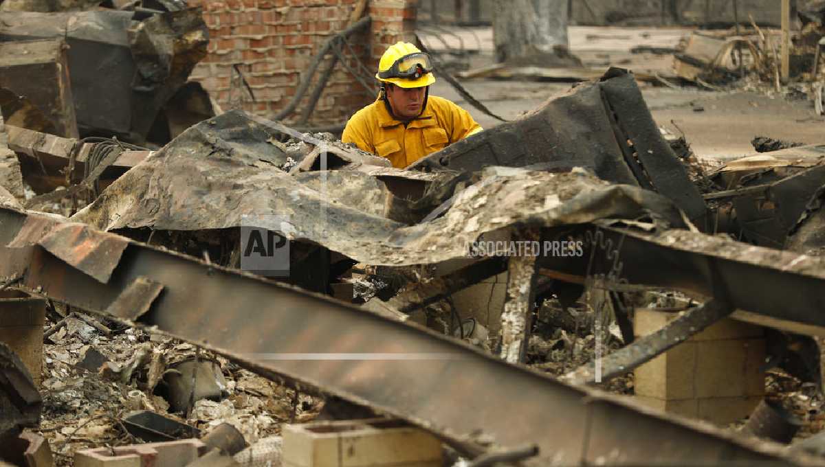 Southern California wildfire slows; 177 homes destroyed