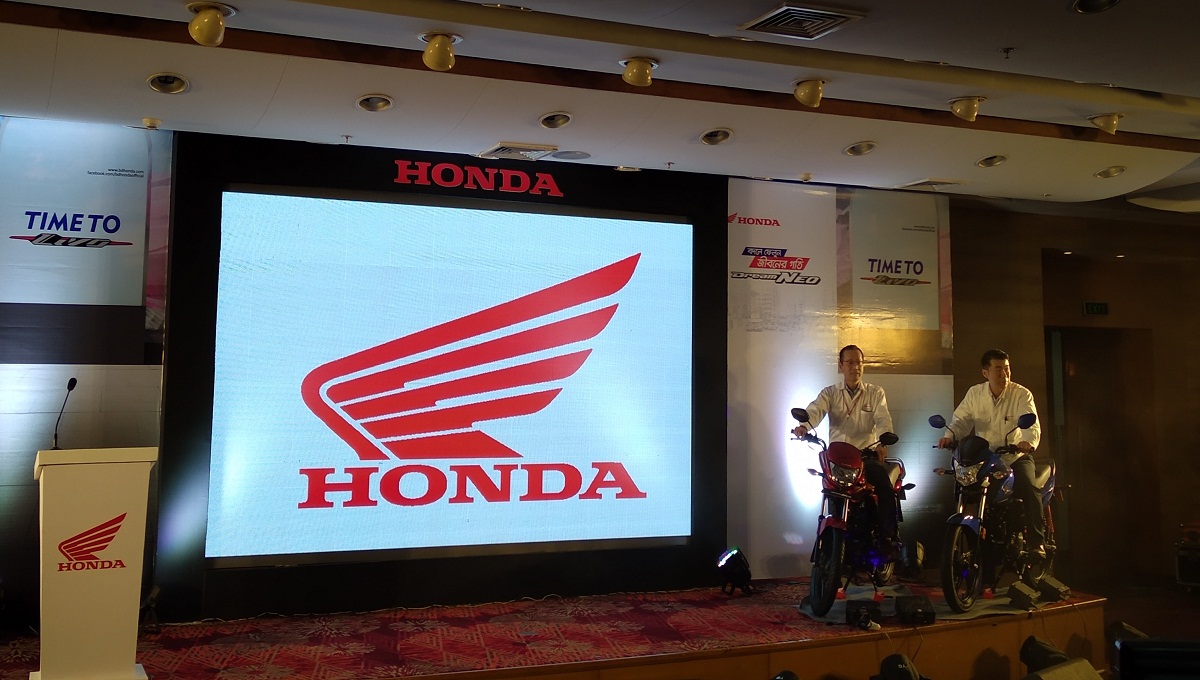 Honda launches new bikes in Bangladesh