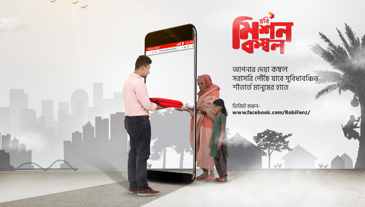 Robi brings ‘Mission Kombol’ for cold-hit people