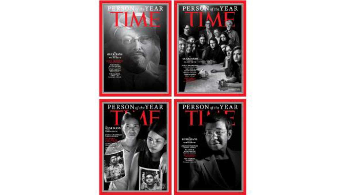 4 journalists and a newspaper are Time's Person of the Year