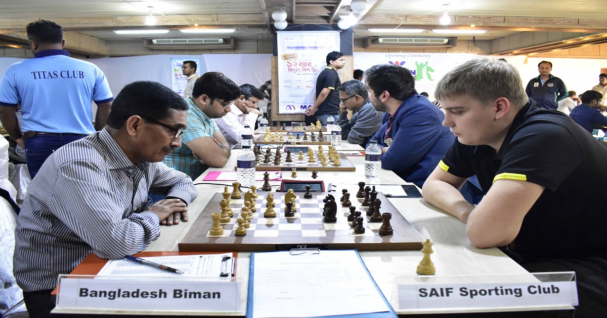 Premier Div Chess: Champions Saif SC, Police maintain lead after round 8