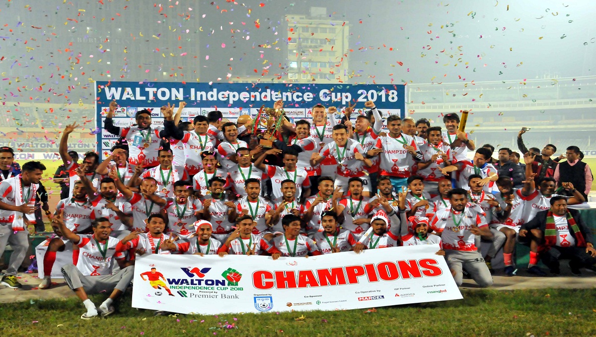 Newcomers Bashundhara Kings clinch Independence Cup title