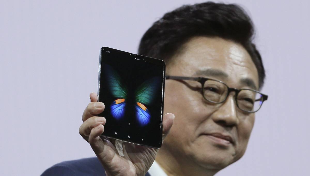 Samsung folding phone is different - but also almost $2,000