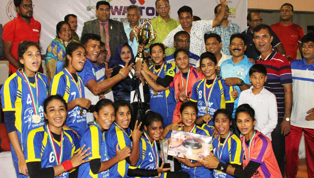 Youth Women’s Handball: Jamalpur DSA emerge new champions  