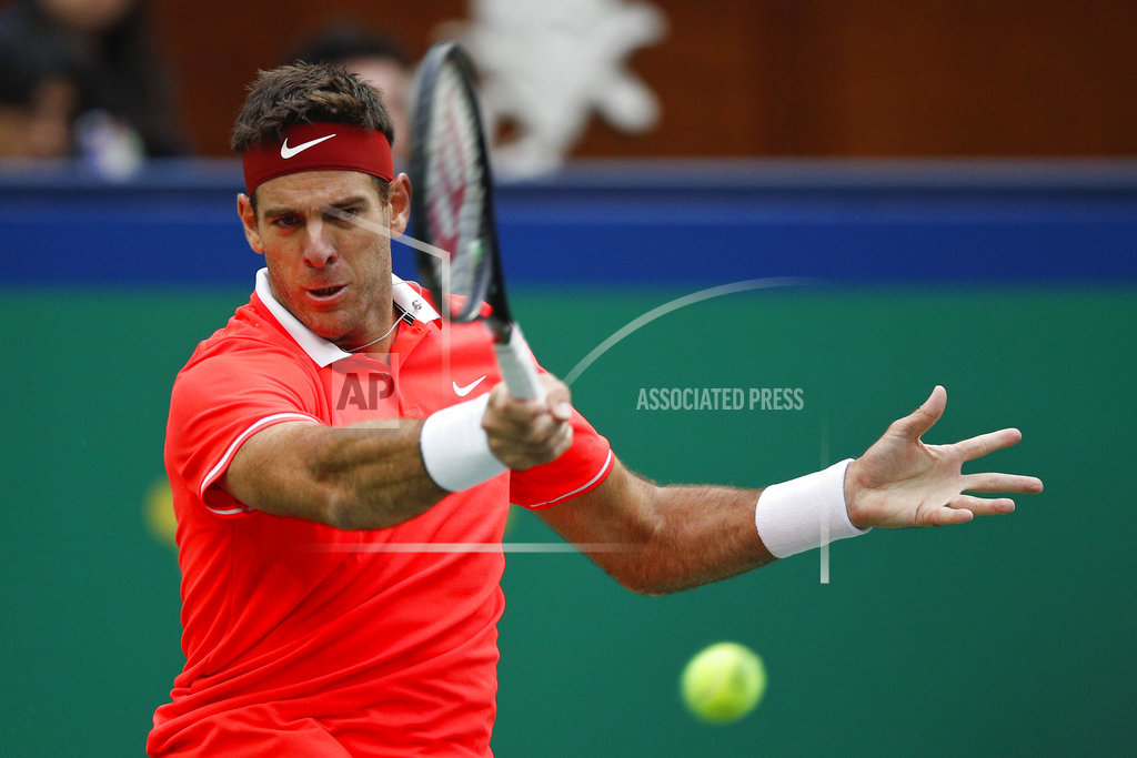 Federer, del Potro, Zverev all win at Shanghai Masters