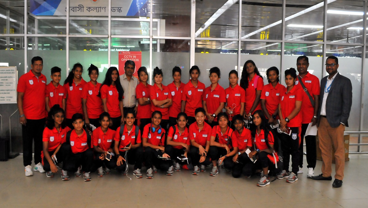 AFC U-16 Women’s Champs: Bangladesh team reach Thailand