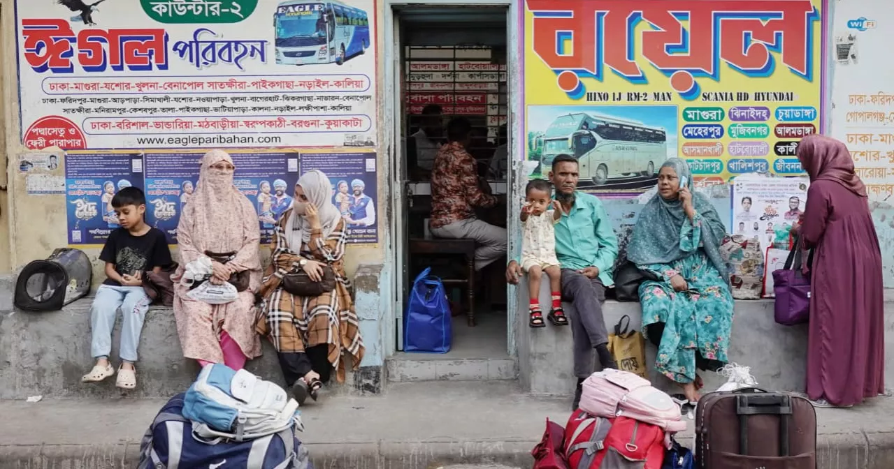 Millions leave Dhaka ahead of Eid; security tightened as terminals overflow