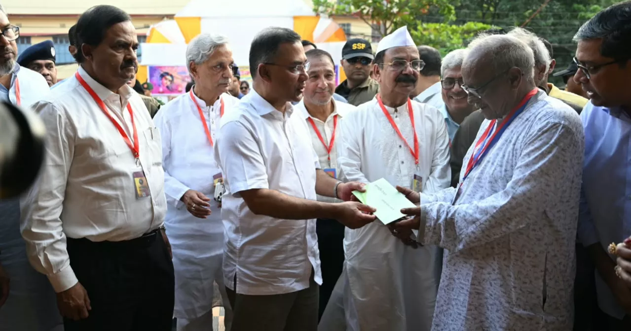 PM visits Durga Puja mandap in Rajshahi, exchanges greetings with Hindu community