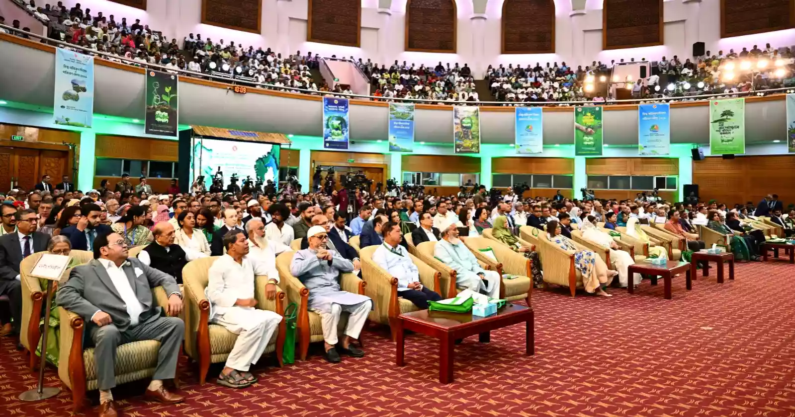 PM's photo absent from official event banners following new govt directive
