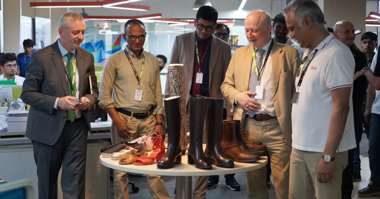 EU delegation visits Apex factory, praises sustainability efforts