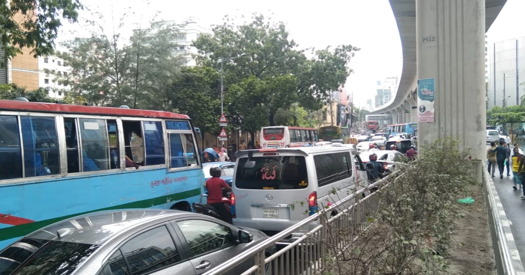 JCD stages sit-in at Shahbagh protesting Shammo killing amid rain, halting traffic