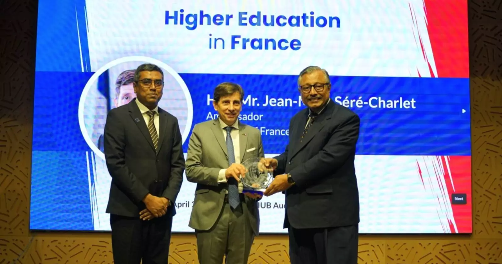 French ambassador encourages Bangladeshi students to consider France as higher education destination