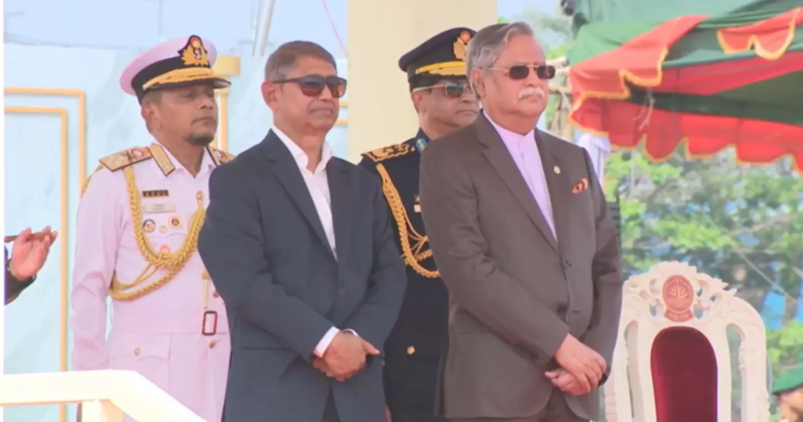 Spectacular combined forces parade marks Independence Day