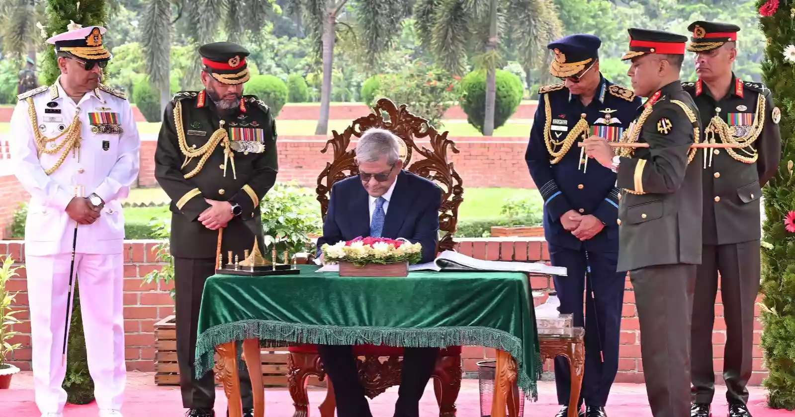 President pays tribute to Liberation War martyrs at National Memorial in Savar