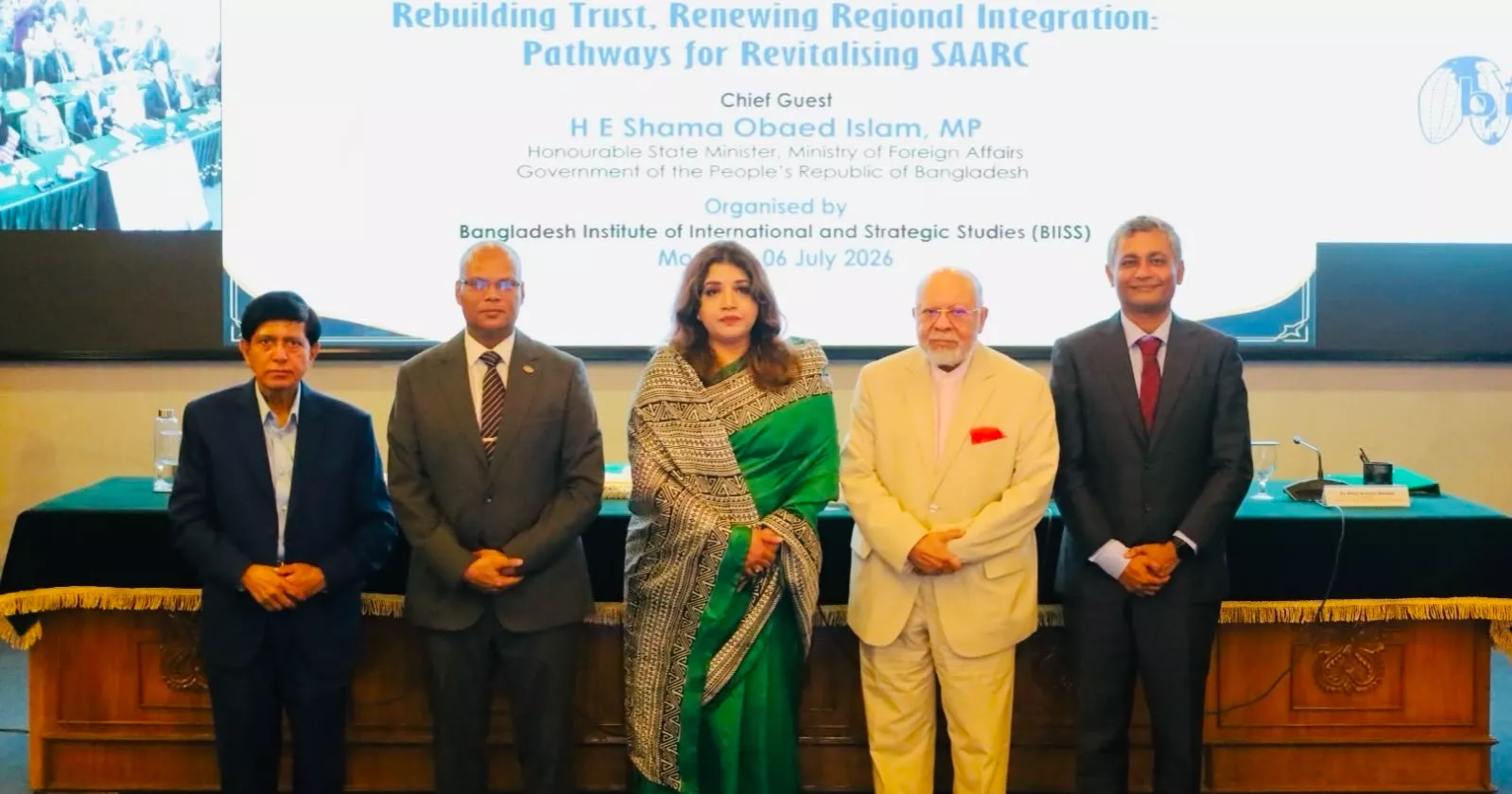 Dhaka doesn’t need to choose between SAARC, BIMSTEC: Shama Obaed