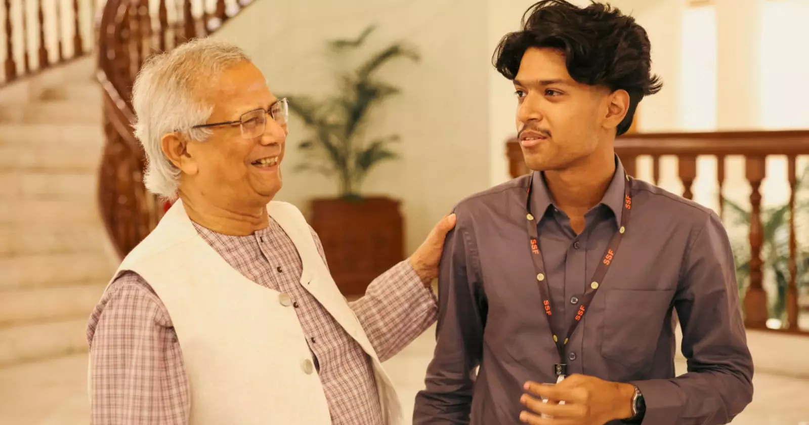 Chief Adviser hands over Purbachal-plot deed to Sagar-Runi’s son