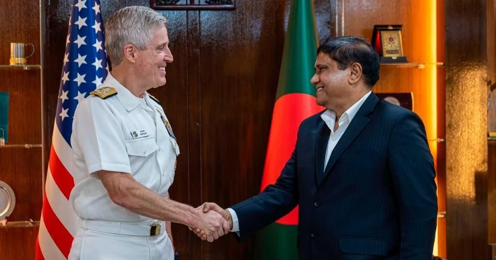 1971 War of Liberation: US Pacific Fleet Commander pays tribute at Shikha Anirban