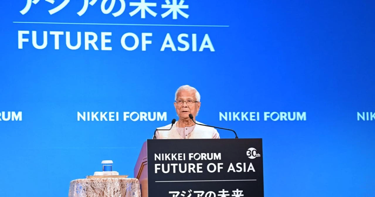 Transform Asia into a beacon of shared prosperity: Prof Yunus tells Nikkei Forum in Tokyo