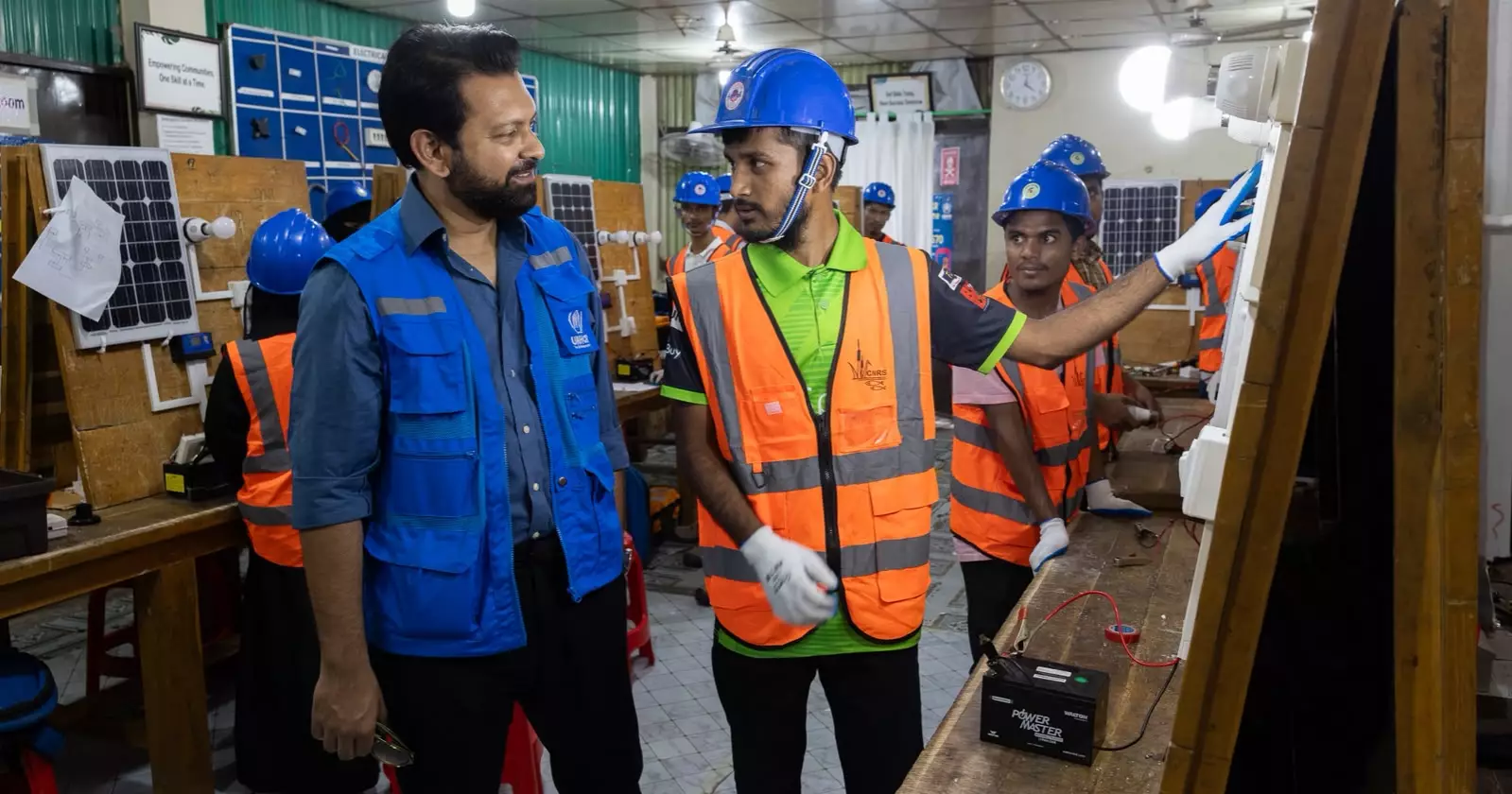 Tahsan meets Rohingya youth in Cox’s Bazar