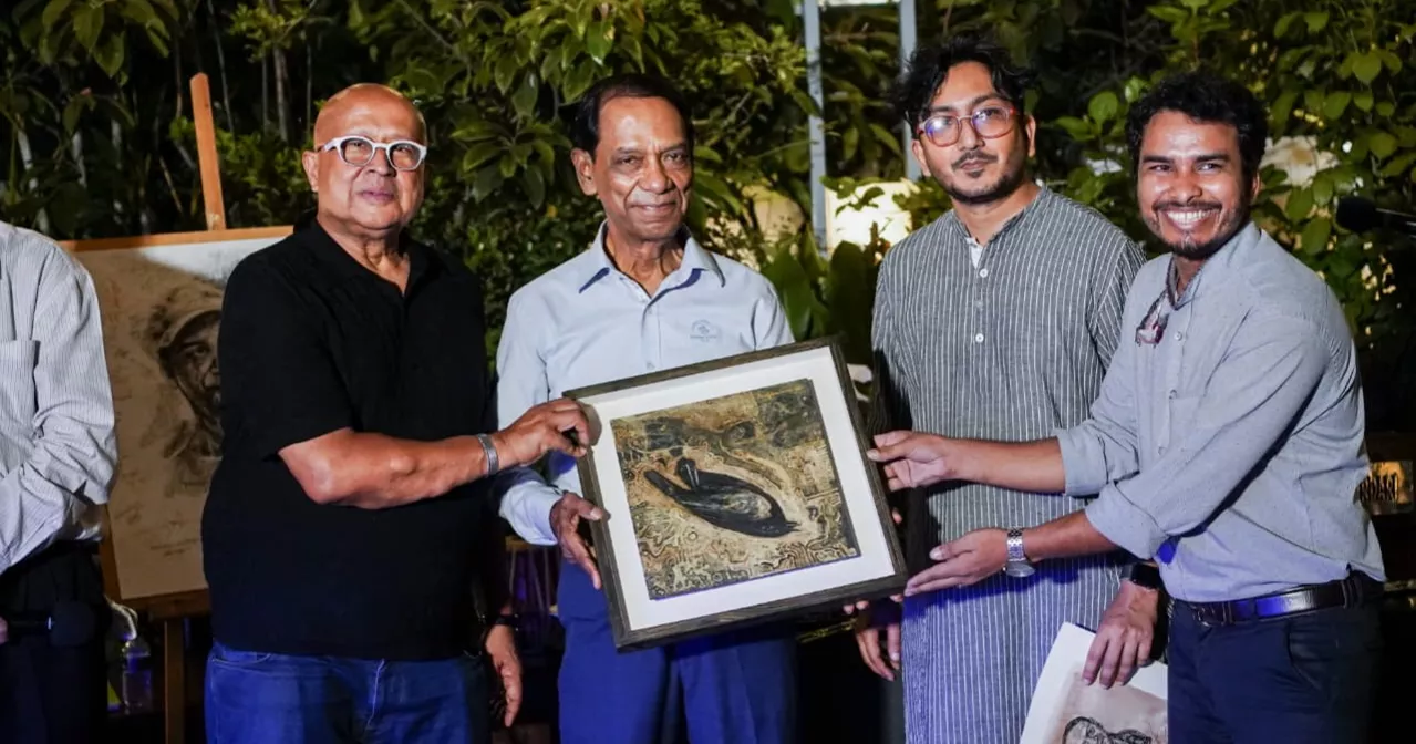 “In 80 years, I found no day of sorrow:” Enam Ul Haque celebrated with tributes at Cosmos Centre