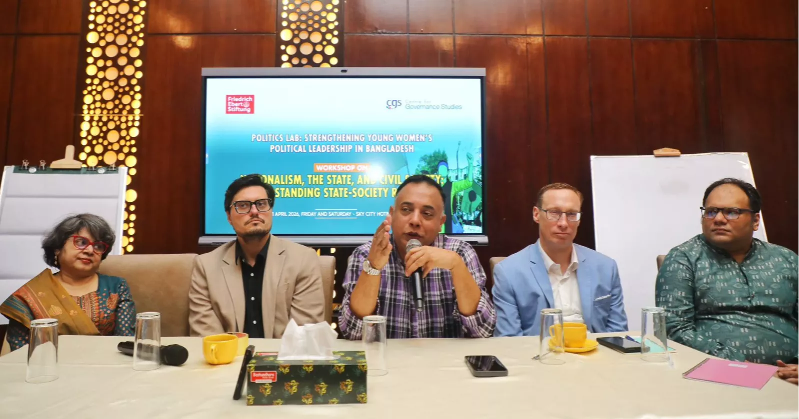 CGS-FES workshop promotes dialogue among young women politicians