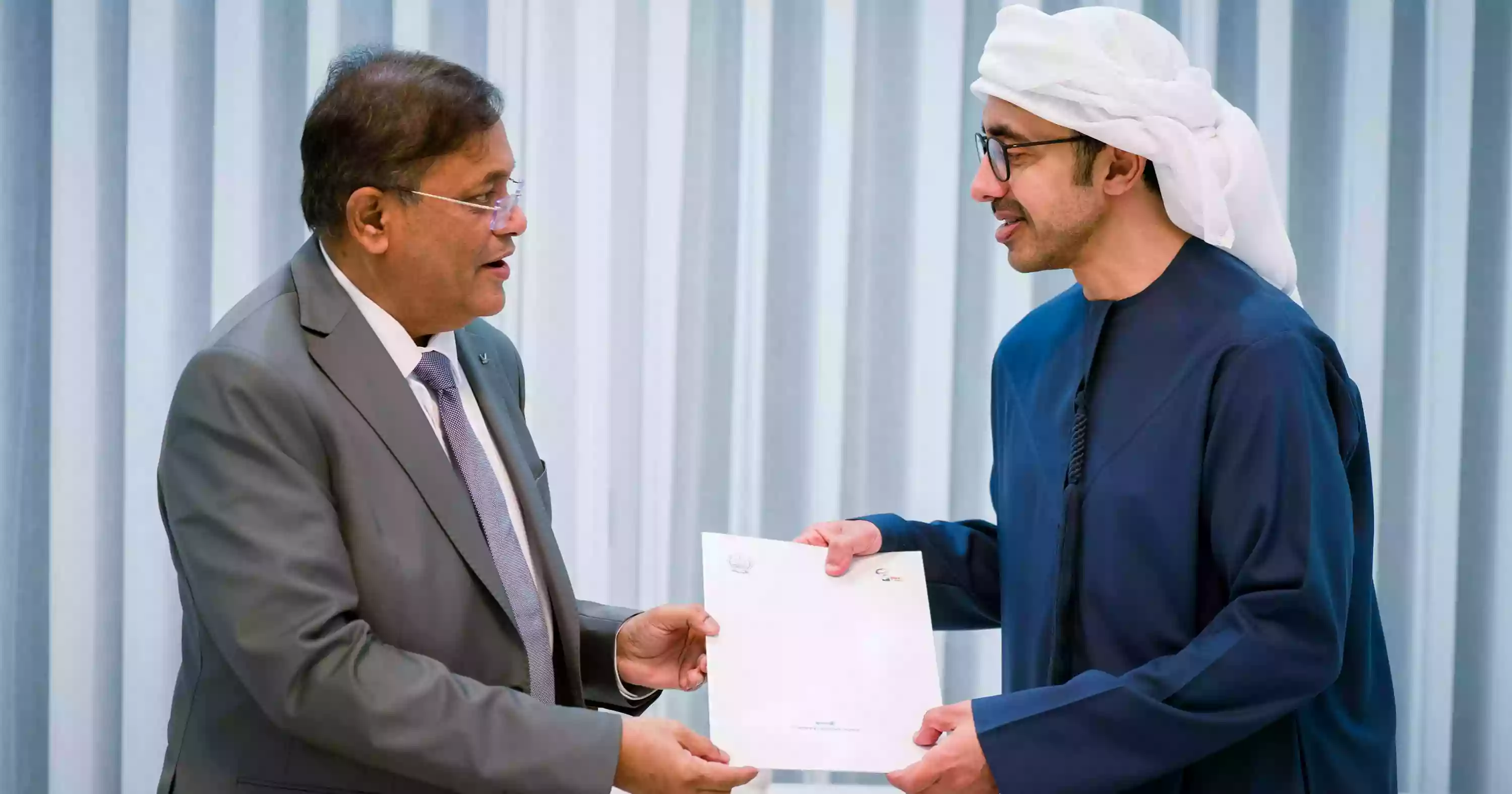 UAE FM stresses signing of CEPA, activating JBC for economic partnership with Bangladesh