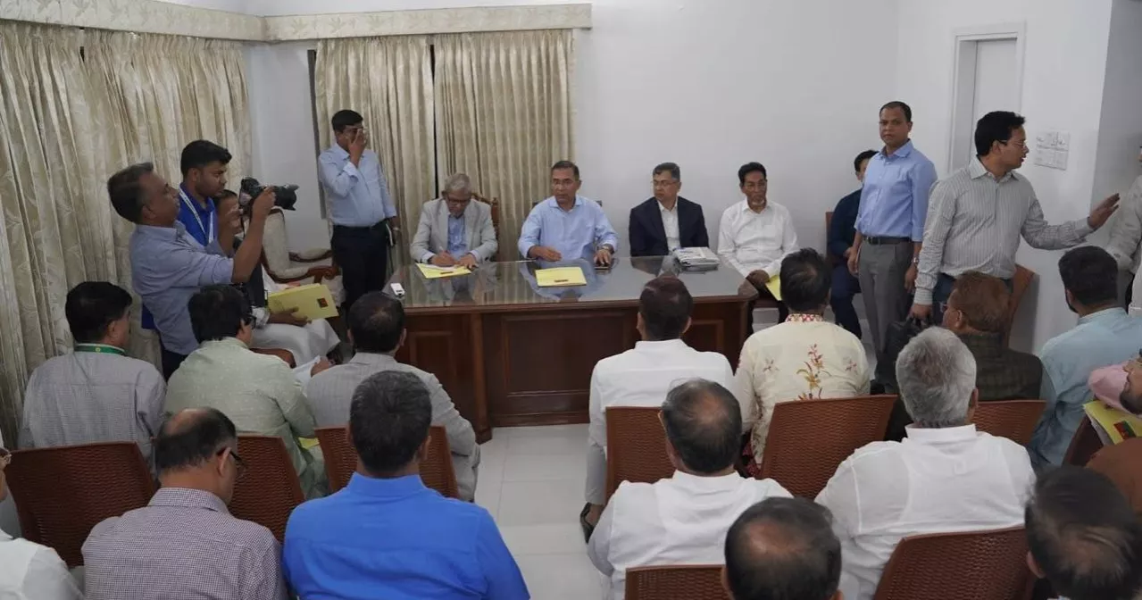 PM Tarique Rahman visits BNP central office in Nayapaltan