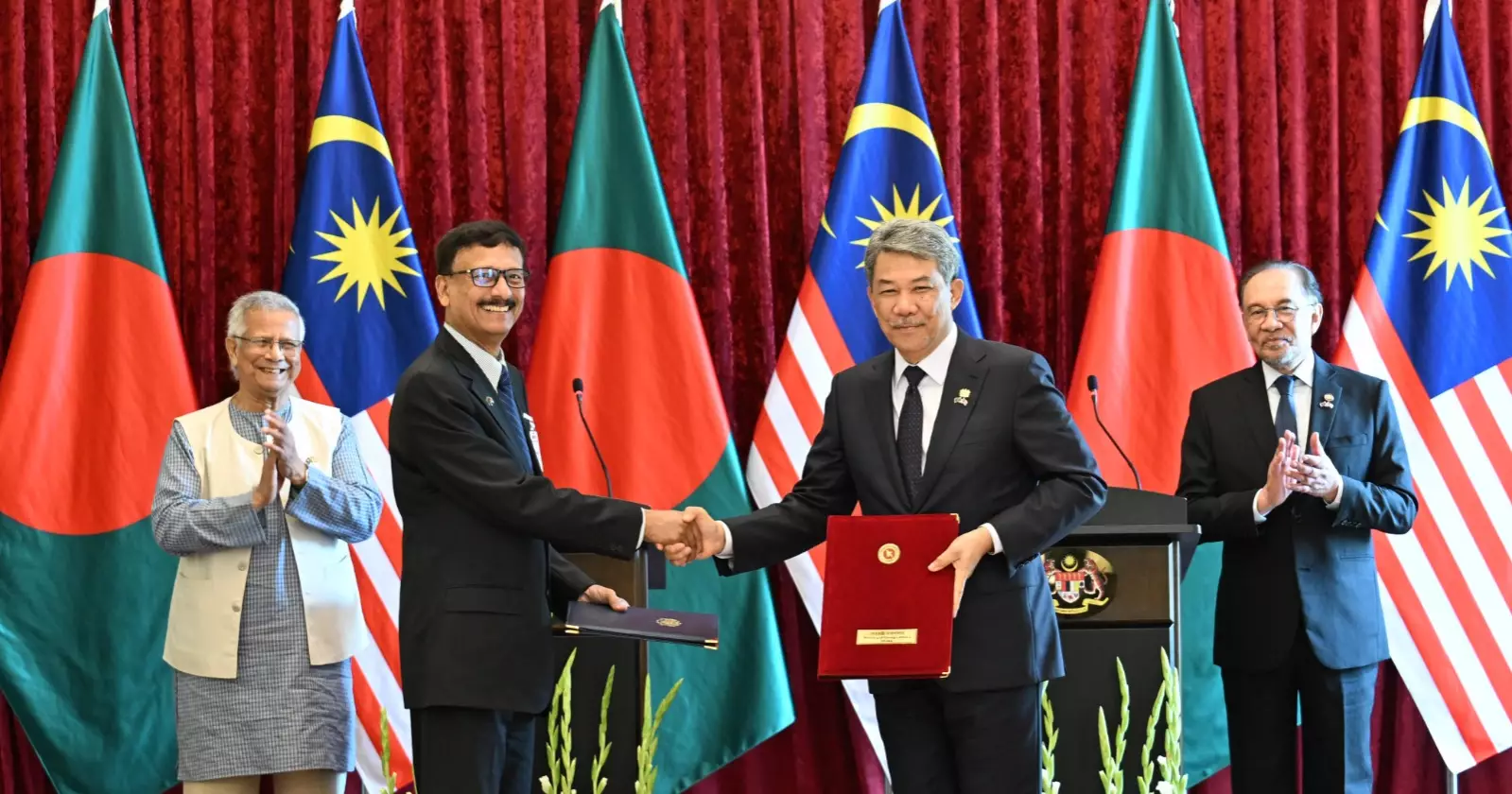 Bangladesh, Malaysia sign 5 MoUs, exchange 3 notes on energy, defence and more
