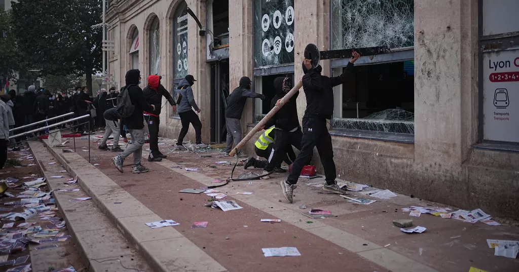 Macron vows action against rioters after France protests leave trail of destruction