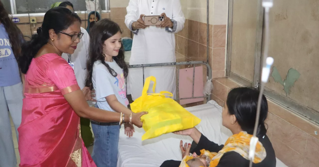 Algerian Ambassador visits Bangladesh Shishu Hospital, distributes gifts to children