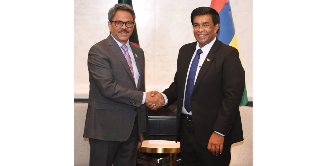 President of Mauritius lauds Bangladesh's progress, role of Bangladeshi workers